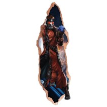 Vinilos marvel puertas 3d star lord